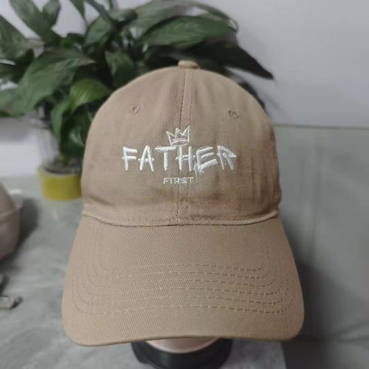 (Beige) Father First Hat